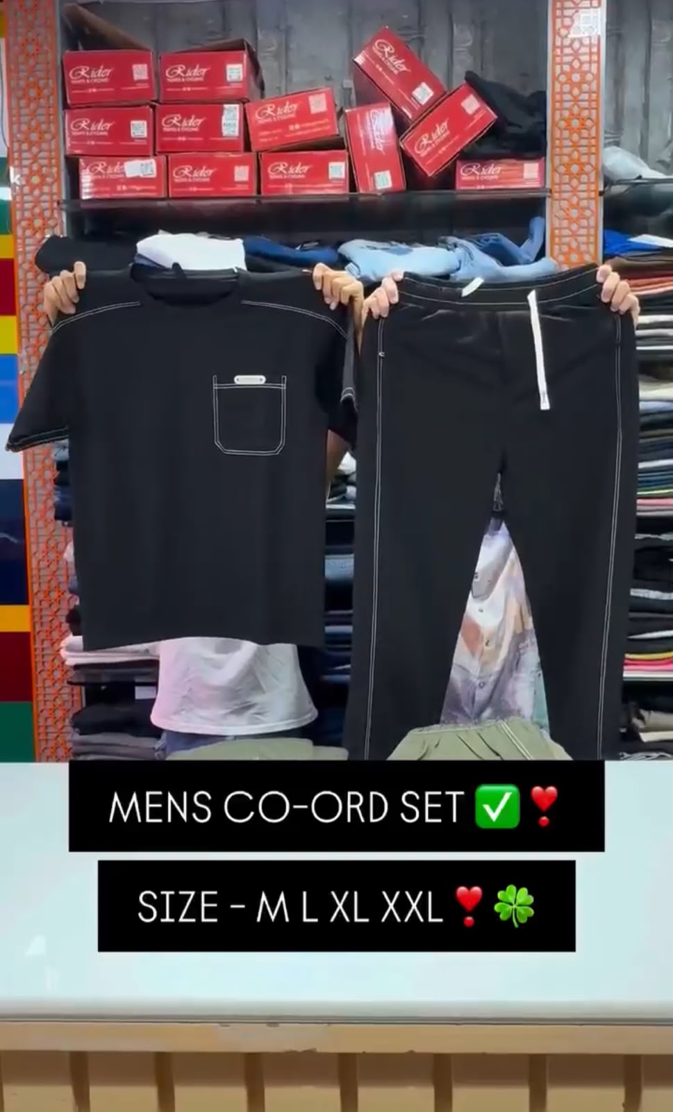 Pack of 4 Summer Corde Set For Men