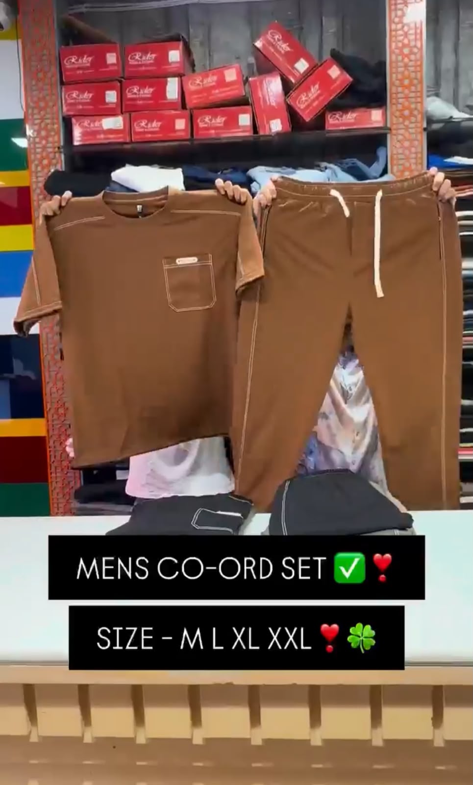 Pack of 4 Summer Corde Set For Men