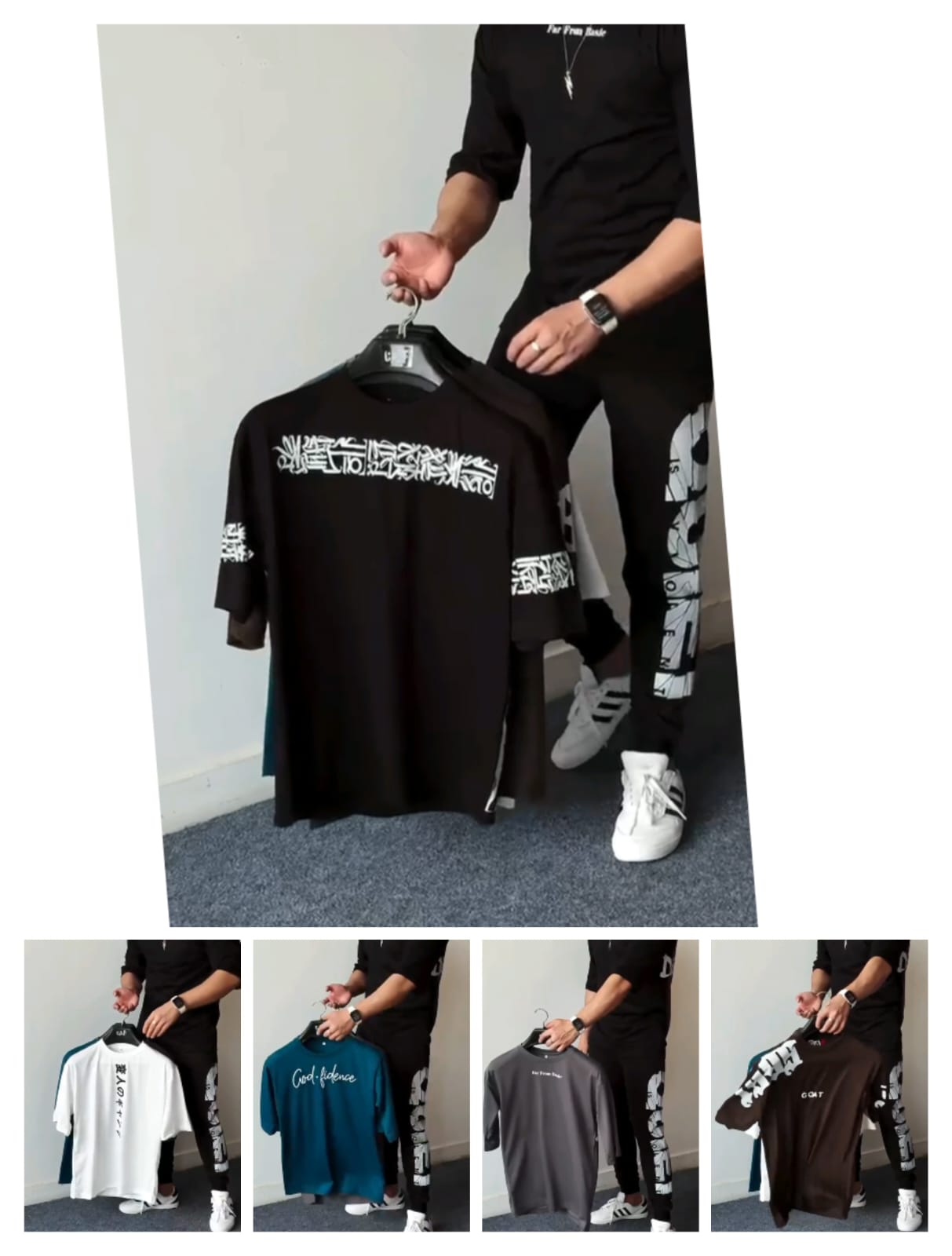 Pack Of 5 Cotton T-Shirt