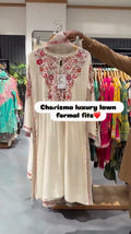 Summer Casual Dress Stitched 3Pcs