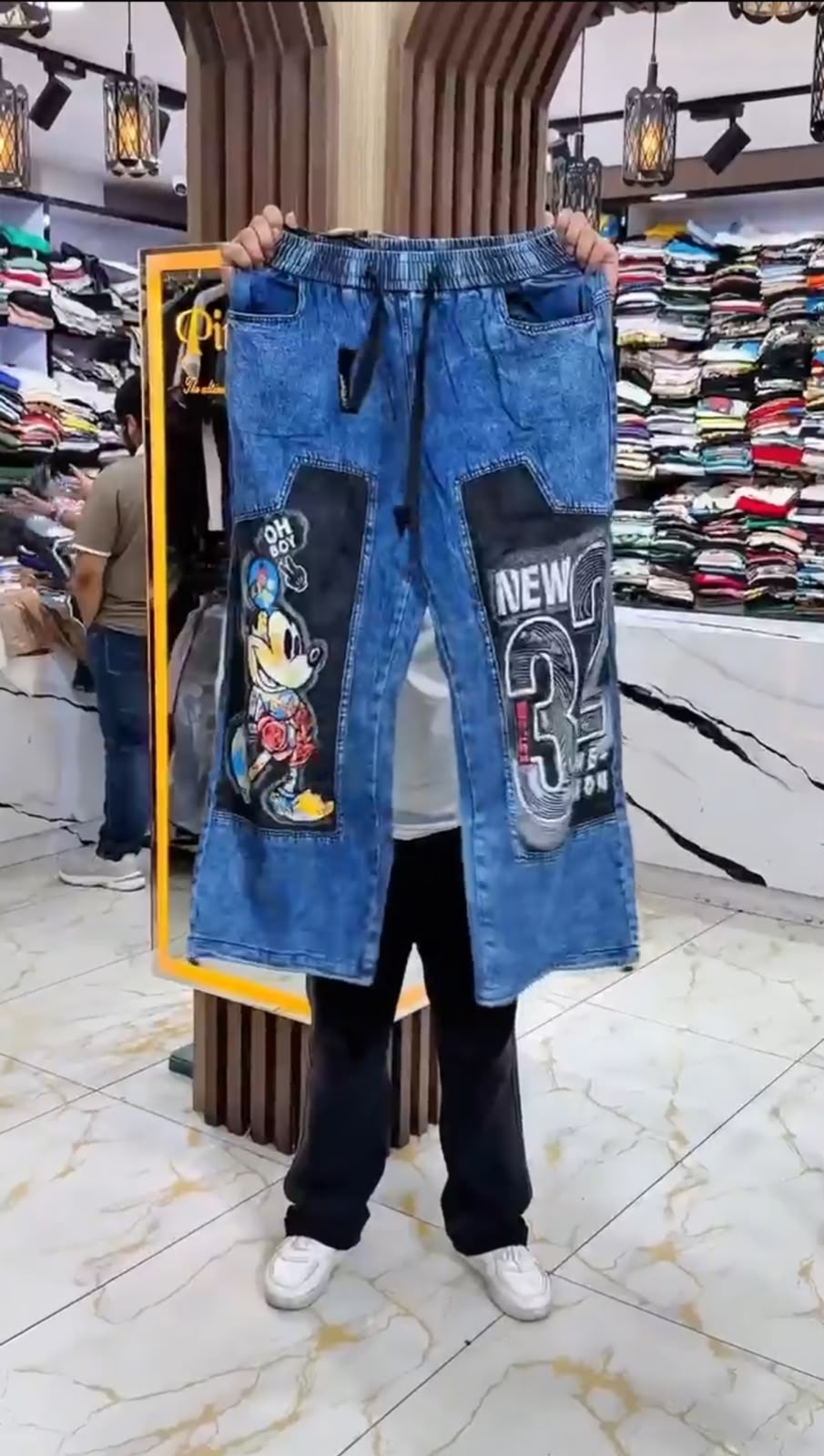 Pack of 5 Denim Funky Pants