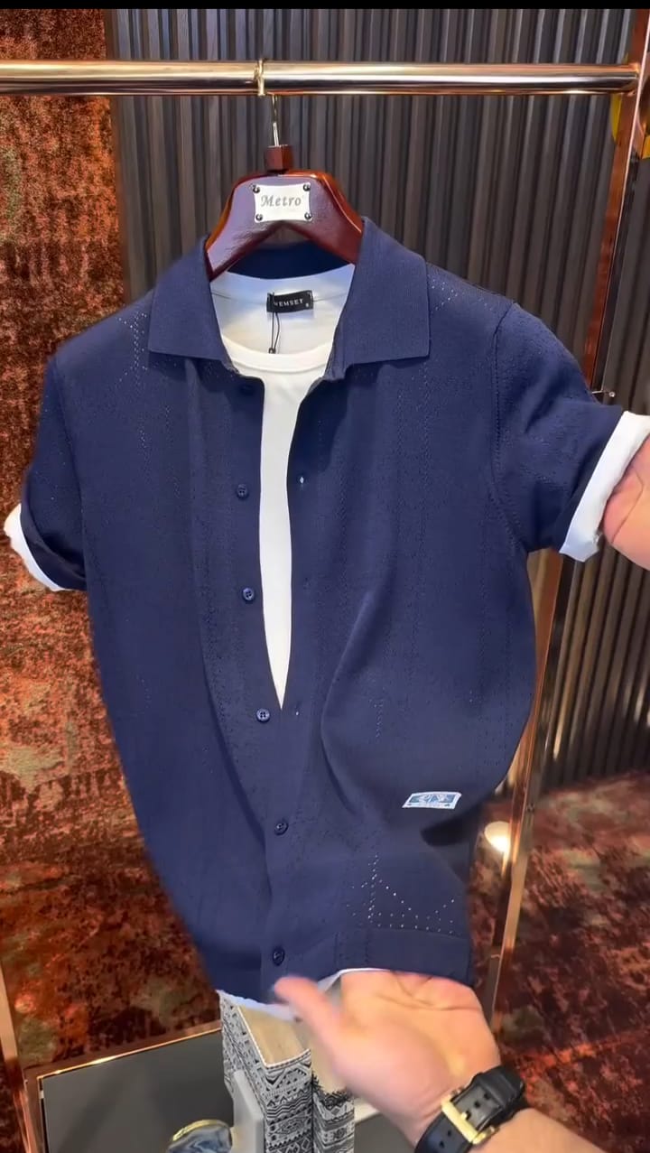 Pack Of 8 Inner & Button Shirt