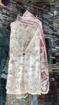3 PCS CUT WORK DESGIN DRESS