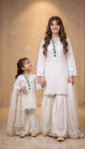 Azadi Sale 3 Pcs Mother & Daughter Dress (Article no Az-003)