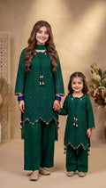 Azadi Sale 3 Pcs Mother & Daughter Dress (Article no Az-016)