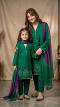 Summer Sale 3 Pcs Mother & Daughter Dress (Article no MD-9)