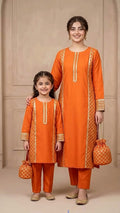 Summer Sale 3 Pcs Mother & Daughter Dress (Article no MD-11)