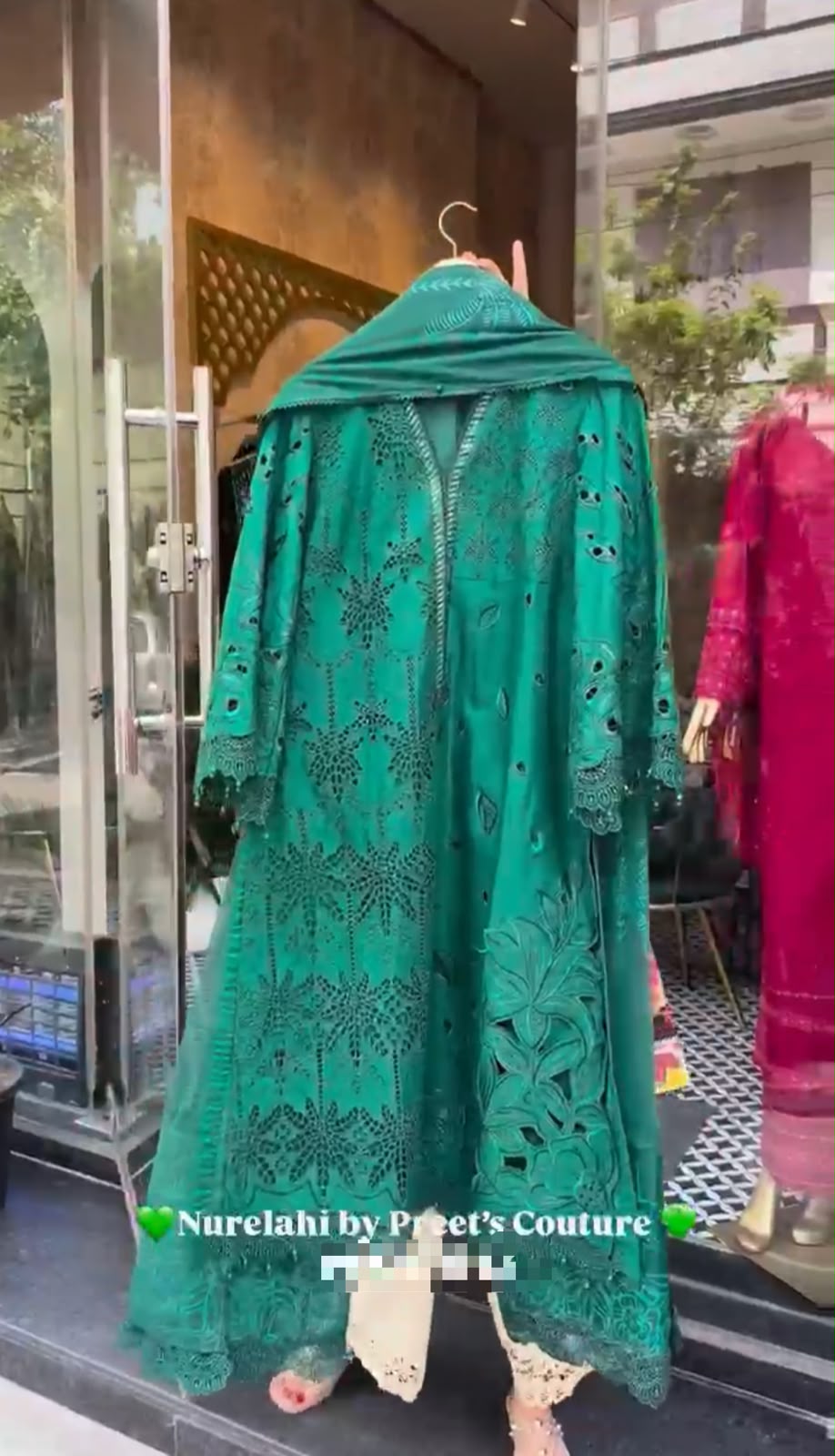 Stitchd Dress 3Pcs CHIFFON STUFF