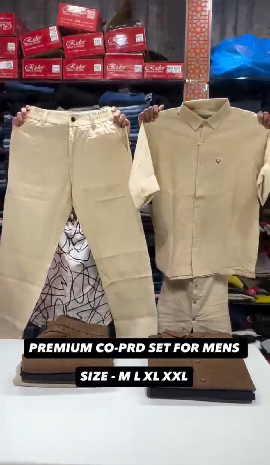 Bundle of 4 Men Corde Set Dress 2Pcs
