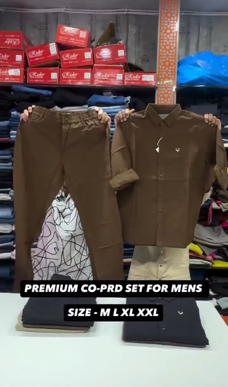 Bundle of 4 Men Corde Set Dress 2Pcs