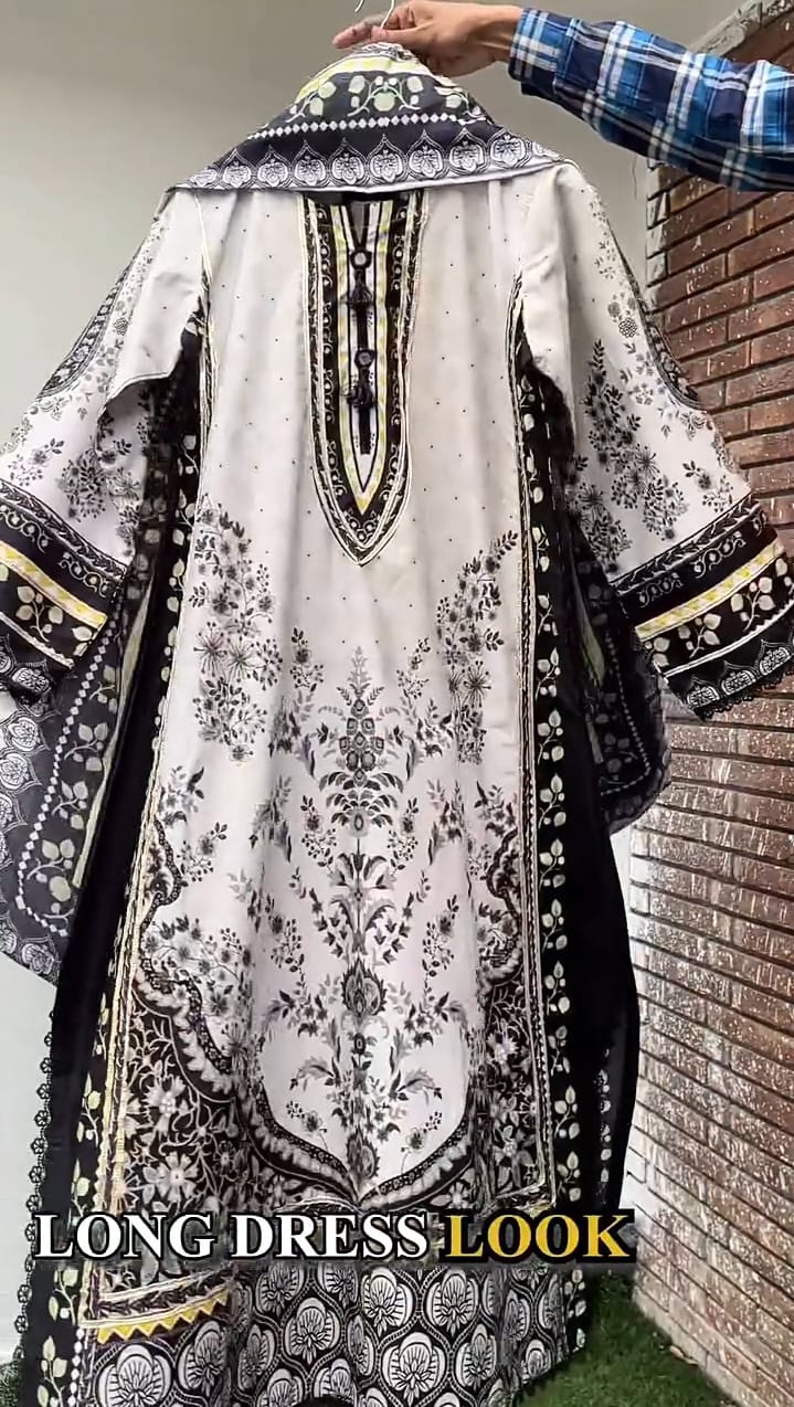 Women 3 pcs printed winter dress