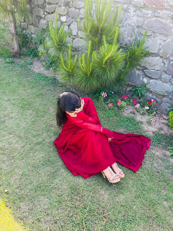 Noor-e-Chiffon Saree Stitched