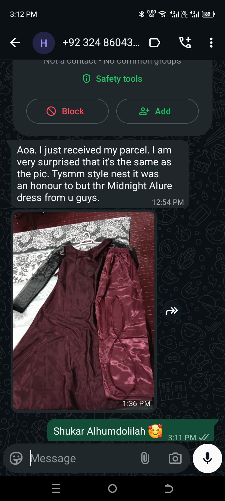 "Midnight Allure – 2-Piece Sheer Elegance Set" Stitched