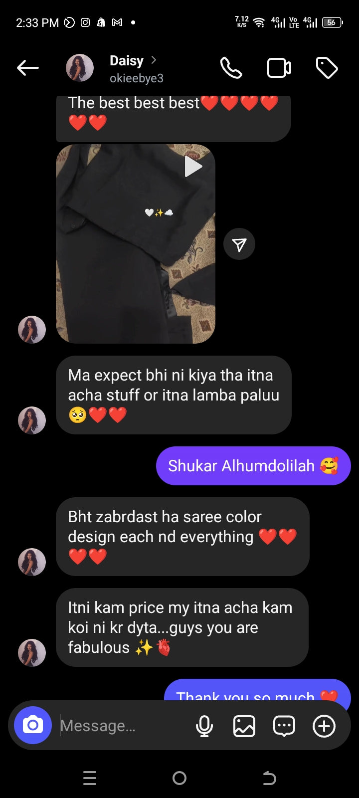 Noor-e-Chiffon Saree Stitched